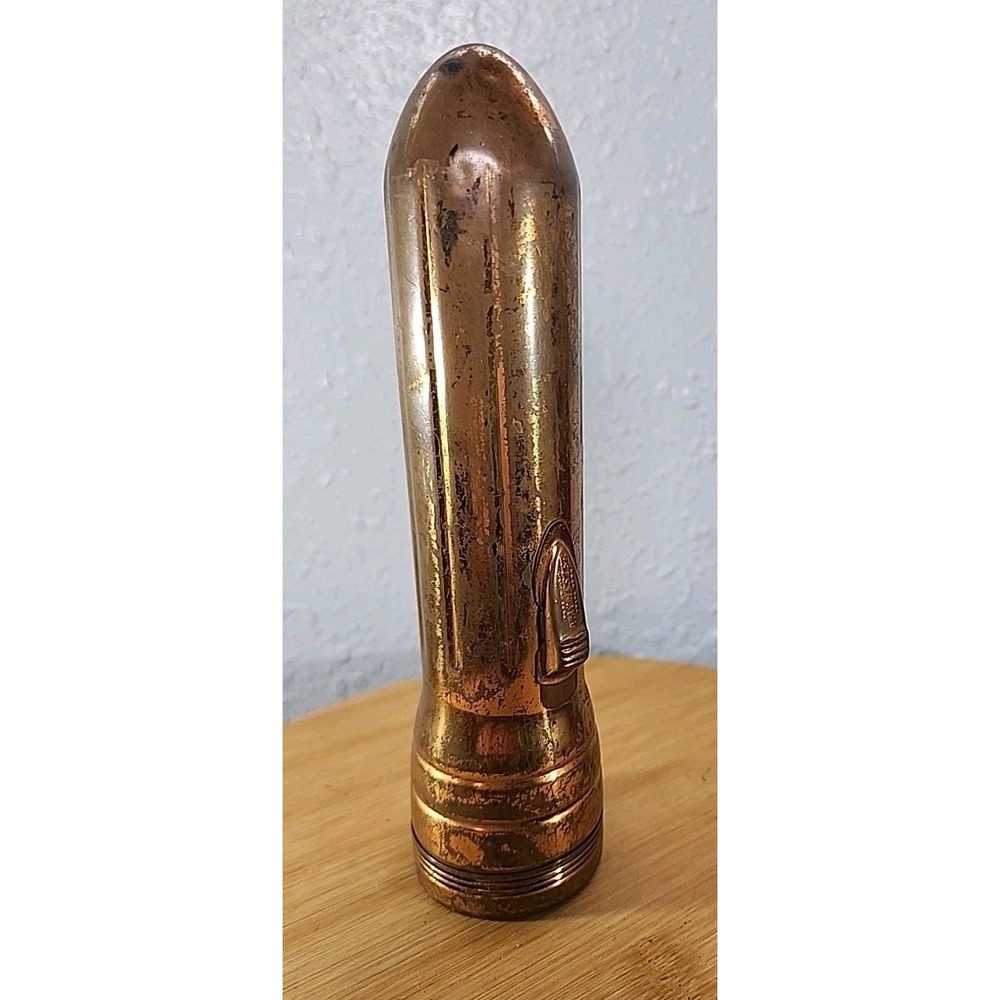 Vintage Winchester 22 Karat Copper Flashlight‎ Vintage 1950s